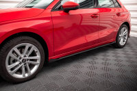 Maxton Design Street Pro side skirts approach red + Flaps...