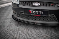 Maxton Design Front Flaps schwarz Hochglanz - Ford Fiesta...