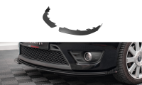 Maxton Design Front Flaps schwarz Hochglanz - Ford Fiesta...