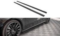 Maxton Design Street Pro Seitenschweller Ansatz schwarz - Mercedes A35 AMG / AMG-Line Aero Pack W177