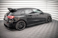 Maxton Design Street Pro side skirts approach black - Mercedes A35 AMG / AMG-Line Aero Pack W177