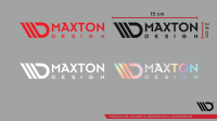 Maxton Design Sticker Black 05 small Logo-decal 15x2,8 cm...