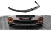 Maxton Design Front Ansatz schwarz Hochglanz - Citroen...