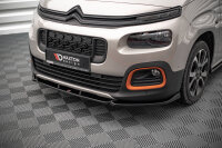 Maxton Design Front Ansatz schwarz Hochglanz - Citroen Berlingo MK3