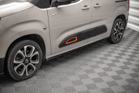 Maxton Design side skirts approach black gloss - Citroen Berlingo MK3