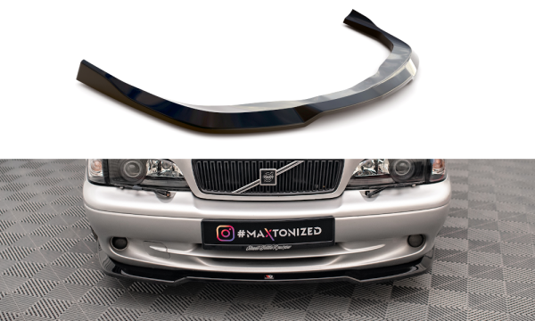 Maxton Design Front approach V.2 black gloss - Volvo C70 MK1