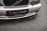 Maxton Design Front Ansatz V.2 schwarz Hochglanz - Volvo C70 MK1