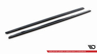 Maxton Design Seitenschweller Ansatz schwarz Hochglanz - Volvo C70 MK1