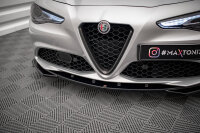 Maxton Design Front Ansatz V.2 schwarz Hochglanz - Alfa Romeo Giulia Sport