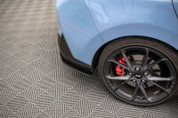 Maxton Design Street Pro Heck Ansatz Flaps Diffusor schwarz - Hyundai I30 N Fastback MK3