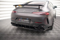 Maxton Design Middle Diffusor DTM Look black gloss - Mercedes-AMG GT 63S 4-Door Coupe Aero