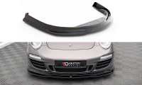 Maxton Design Front approach V.1 black gloss - Porsche...