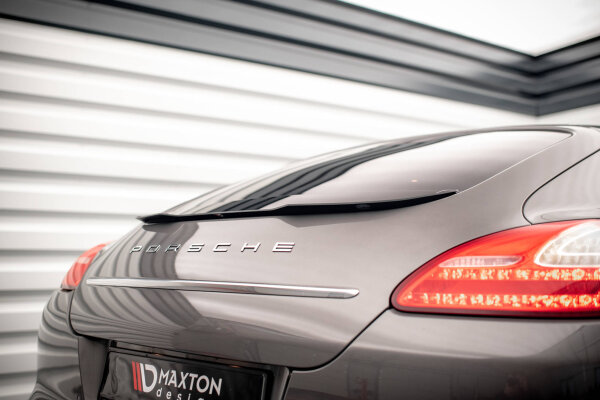 Maxton Design Spoiler CAP black gloss - Porsche Panamera / Panamera Diesel 970