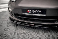 Maxton Design Front Ansatz V.1 schwarz Hochglanz - Porsche Panamera / Panamera Diesel 970