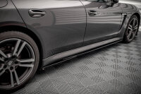 Maxton Design Seitenschweller Ansatz V.2 schwarz Hochglanz - Porsche Panamera / Panamera Diesel 970