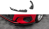 Maxton Design Front Flaps black gloss - Audi A3 8Y