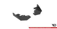 Maxton Design Hintere Seiten Flaps schwarz Hochglanz - Audi A3 Sportback 8Y