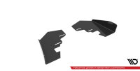 Maxton Design Hintere Seiten Flaps schwarz Hochglanz - Audi A3 Sportback 8Y