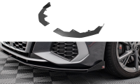 Maxton Design Front Flaps schwarz Hochglanz - Audi S3/A3...