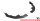 Maxton Design Front Flaps schwarz Hochglanz - Audi S3/A3 S-Line 8Y