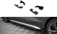 Maxton Design Side Flaps black gloss - Audi S3/A3 S-Line 8Y