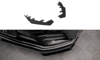 Maxton Design Front Flaps black gloss - Mercedes A35 AMG / AMG-Line Aero Pack W177