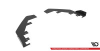 Maxton Design Front Flaps black gloss - Mercedes A35 AMG / AMG-Line Aero Pack W177