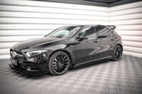 Maxton Design Side Flaps black gloss - Mercedes A35 AMG /...