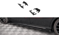 Maxton Design Side Flaps schwarz Hochglanz - Mercedes A35...