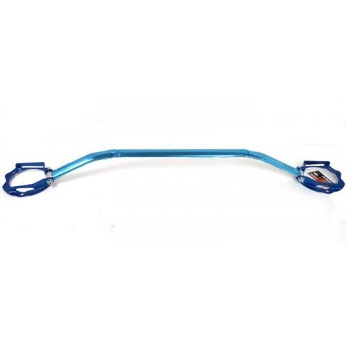 Cusco Front Upper Strut Bar 2-Point Type OS (Type-1) - 09-13 Subaru Forester SH9 / 08-14 Subaru Impreza GH/GR/GV