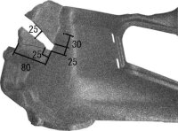 Cusco Rear Upper Strut Bar 2-Point Type OS - 16-22 Mazda MX-5 ND