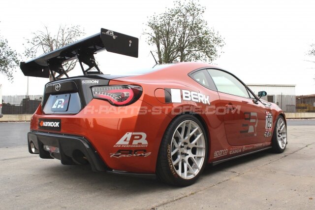 subaru brz rear diffuser