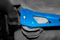 Hardrace "Black Series" Subframe Brace - 96-00 Honda Civic (w/o EK9)