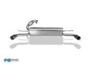 FOX Final Silencer across exit incl. flex piece 1x70 Typ...