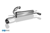 FOX Final Silencer across exit incl. flex piece 1x70 Typ...