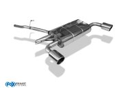 FOX final silencer exit right/left - 1x90 Typ 16 - Dacia...