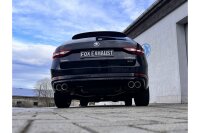 FOX Final Silencer with exhaust flaps 2x90 Typ 25 - Skoda...