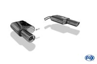 FOX final silencer right/left - 1x100 Typ 17 - VW Passat 3C 4-Motion 3,2L