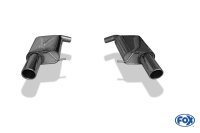 FOX final silencer right/left - 1x100 Typ 16 - VW Passat 3C 4-Motion 3,2L