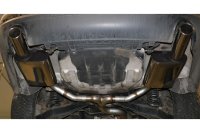 FOX final silencer right/left - 1x100 Typ 16 - VW Passat 3C 4-Motion 3,2L