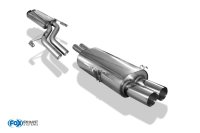 FOX final silencer and front silencer - 2x76 Typ 10 - BMW...