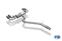 FOX Half system from OPF with exhaust flaps on the 2x100 Typ 25 - Audi S3 GY Limousine