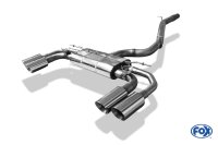 FOX Half system from OPF with exhaust flaps on the 2x100 Typ 25 - Audi S3 GY Limousine