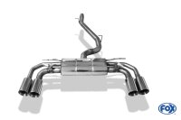 FOX Half system from OPF with exhaust flaps on the 2x114 Typ 25 - Audi S3 GY Limousine