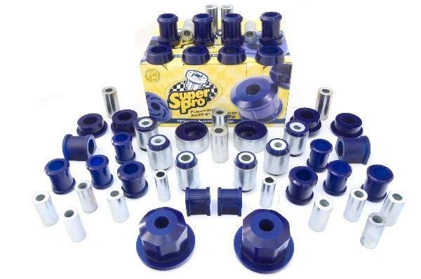 SuperPro Front+Rear Bushing Kit with Alignment Adjustment  - 03-12 Mazda RX-8