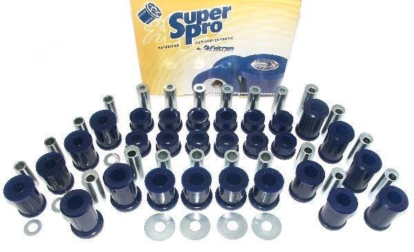 SuperPro Buchsen Kit vorn+hinten verstellbar - 90-98 Mazda MX-5 NA