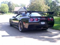 APR Performance GTC-300 Adjustable Wing 67" (170 cm) - 97-04 Chevrolet Corvette C5