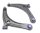 SuperPro Front Control Arm Set with Caster Adjustment - 00-23 Mitsubishi Lancer