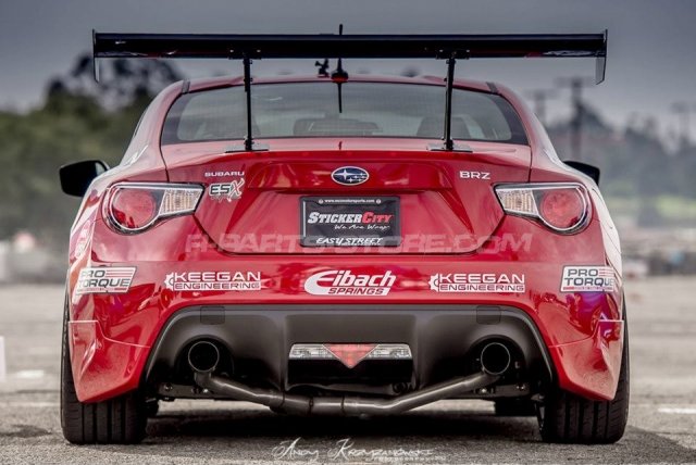 subaru brz wing