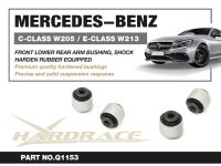 Hardrace Buchsen Stossdämpfer vorn unten (Hartgummi) - 15-21 Mercedes C-Klasse W205 RWD / 17+ Mercedes E-Klasse W213 RWD